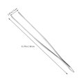 thumbnail image 3 of Milisten Stainless Steel Kitchen Tweezer with Hook Kitchen Fine Tweezer Food Tweezers, 3 of 5