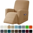thumbnail image 1 of Subrtex Housse Extensible pour Fauteuil Inclinable 1 Pce, Housse Texturée à Carreaux avec Poches, 1 of 6