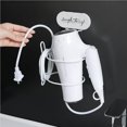 thumbnail image 4 of serony Porte-Sèche-Cheveux Auto-Adhésif Fer Forgé Porte-Sèche-Cheveux pour Salle de Bain, 4 of 6