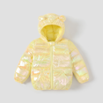 thumbnail image 1 of PatPat Toddler Boy/Toddler Girl 3D Ear Design Metallic Quilted Cotton-Padded Jacket, 1 of 6