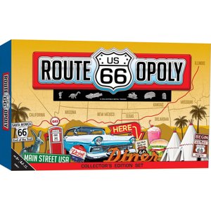 Masterpieces Puzzle Company Route 66 Opoly Board Game