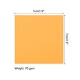thumbnail image 2 of Uxcell Origami Paper Double Sided for Art Craft Project Beginner 100 Sheets Fluorescent Orange 2.5x2.5 inch, 2 of 6