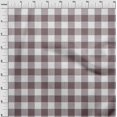 thumbnail image 3 of oneOone Silk Tabby Dusty Brown Fabric Gingham Check Craft Projects Decor Fabric Printed By The Yard 42 Inches Wide, 3 of 4