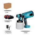 thumbnail image 1 of 800ML Electric Spray Gun Handheld Cordless High Power Electric Paint Sprayer Spray Gun Spraying For 18V Battery, 1 of 7