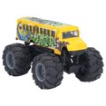 thumbnail image 2 of School Bus Pull Back Toy, 1:43 Scale Bus Car Model Alloy Large Wheels High Simulation Pull Back School Bus Toy, 2 of 8