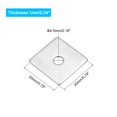 thumbnail image 2 of Uxcell Rondelle Carrée, Lot de 10, M4x20x20x1 mm, Rondelles Carrées pour Plaques en Acier Inoxydable 304, 2 of 5
