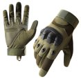 thumbnail image 1 of RXIRUCGD Couple Winter Gloves Outdoor Windproof Rainproof Cold Proof Ski Riding Warm Gloves( Green, Size:M ), 1 of 2