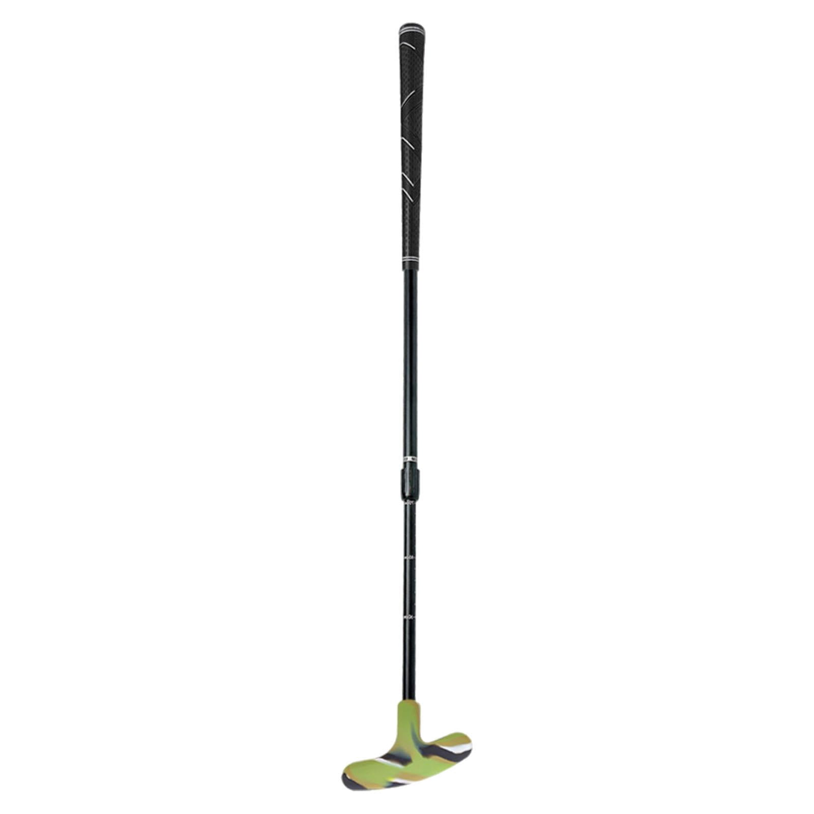 Siruishop Golf Putter Golf Putting Practice Aid Adjustable for Children Women Men Gift black