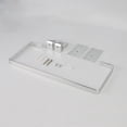 thumbnail image 4 of Tempered Glass Shelf with Aluminium Rail | 1 Tier | M&W, 4 of 5