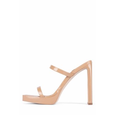Jeffrey Campbell Women HUSTLER DUSTY NUDE  PATENT