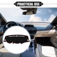 thumbnail image 2 of Unique Bargains Car Dashboard Cover Compatible for Hyundai Tucson 2010-2015 Protective Polyester Black Red, 2 of 7