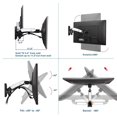 thumbnail image 2 of North Bayou 17"-27" Gas-Strut Monitor Wall Mount - F120-S, Silver, 2 of 5