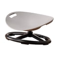 thumbnail image 4 of Lipstore Kids Swivel Chair 360 Degree Rotation Rotating Stool for Living Room Bedroom Silver, 4 of 8
