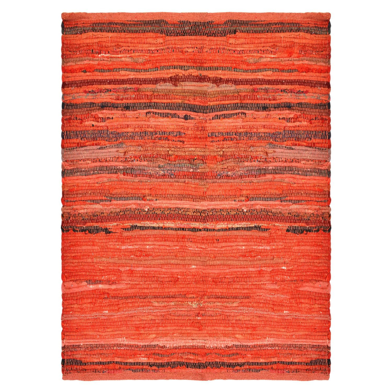 Fabstyles Premium 100% Cotton Rug, Handmade Area Rag Rug for Living Room, Hallway, Patio