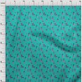 thumbnail image 3 of oneOone Cotton Silk Fabric Stripe & Geometrical Shapes Geometric Printed Craft Fabric BTY 42 Inch Wide, 3 of 4