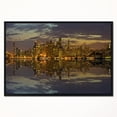 thumbnail image 1 of Design Art San Francisco at Sunset Panorama Framed Canvas Art Print, 1 of 5