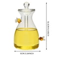 thumbnail image 2 of Glass Dispenser Pot with Lid Clear Kitchen Jar for Food Storage and Home Accessories Portable Container, 2 of 5