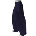 thumbnail image 2 of LSLJS Women's Spring and Solid Color Elastic Waist Cotton Linen Versatile Straight Tube Casual Wide Leg Pants Womens Work Pants, 2 of 6
