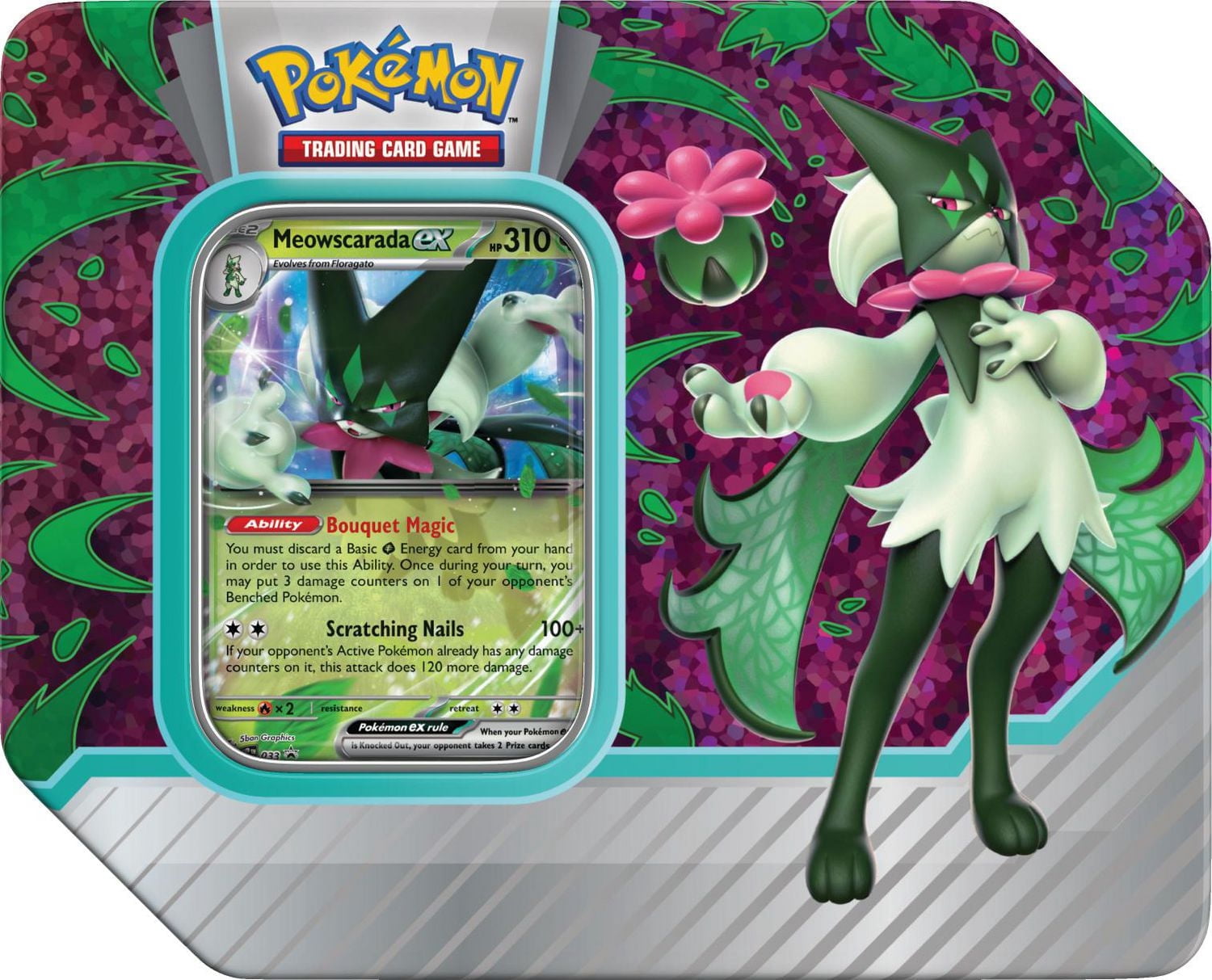 Pokémon TCG: Paldea Partners Tin | Receive 1 at Random