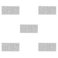 thumbnail image 3 of yingyy 3 Pieces/Set Word Stencil Alphabet Letter Template DIY Crafting Student Show as Picture 5Set, 3 of 6