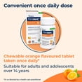 thumbnail image 4 of FeraMAX Pd Entretien 45 Supplément de Fer - Supplément de Fer à Saveur d'Orange au Goût Délicieux pour la Prévention de la Carence en Fer - 45 Mg de Fer Élémentaire par Comprimé à Croquer, 4 of 6