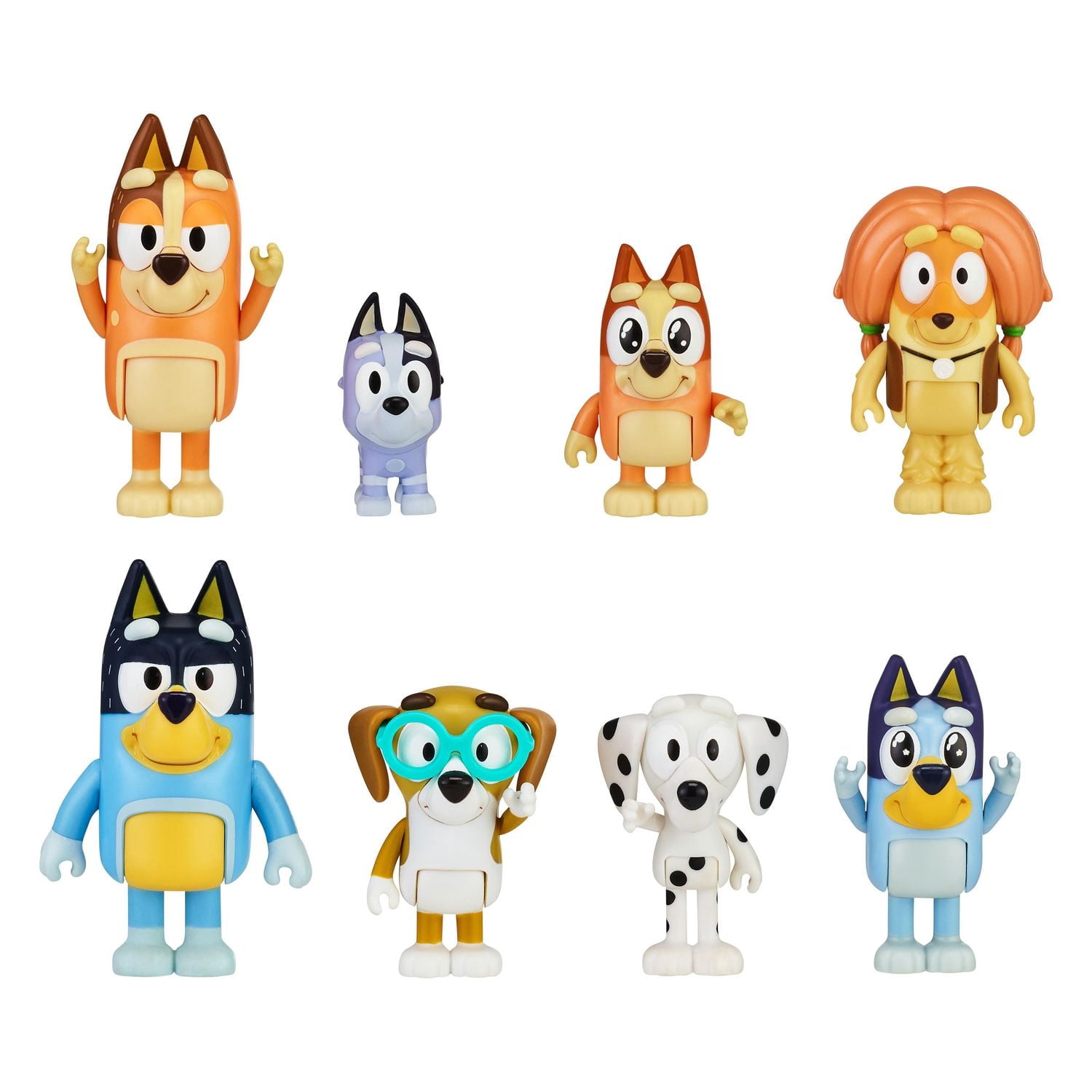 BLUEY 8 FIGURE MULTIPACK - WALMART EXCLUSIVE - Walmart.ca