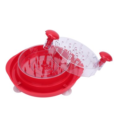 Râpe à Poulet, Hachoir à Poulet Polyvalent Résistant à la Chaleur pour Cuisine Familiale Rouge,Noir