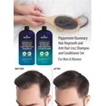 thumbnail image 4 of First Botany, Peppermint Rosemary Hair Regrowth and Anti Hair Loss Shampoo and Conditioner Set - Daily Hydrating, Detoxifying, Volumizing Shampoo and Fights Dandruff For, 4 of 7