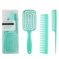 thumbnail image 4 of Detangler Brush Set Detangling Brush and Comb for Defining Natural Curly Hair, 4 of 8
