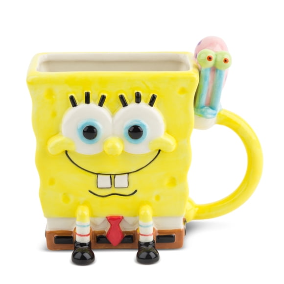 Tasse à café en grès Bob l'éponge 41 cl
