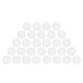 thumbnail image 1 of Plastic 30pcs Kazoo Diaphragms Flute Diaphragms Kazoo Membrane Plastic Musical Instruments Accessories, 1 of 6