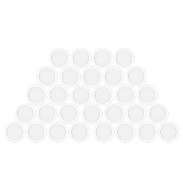 Plastic 30pcs Kazoo Diaphragms Flute Diaphragms Kazoo Membrane Plastic Musical Instruments Accessories