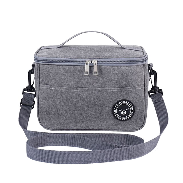 Insulated Lunch Tote Bag, Leakproof Thermal Container for Office