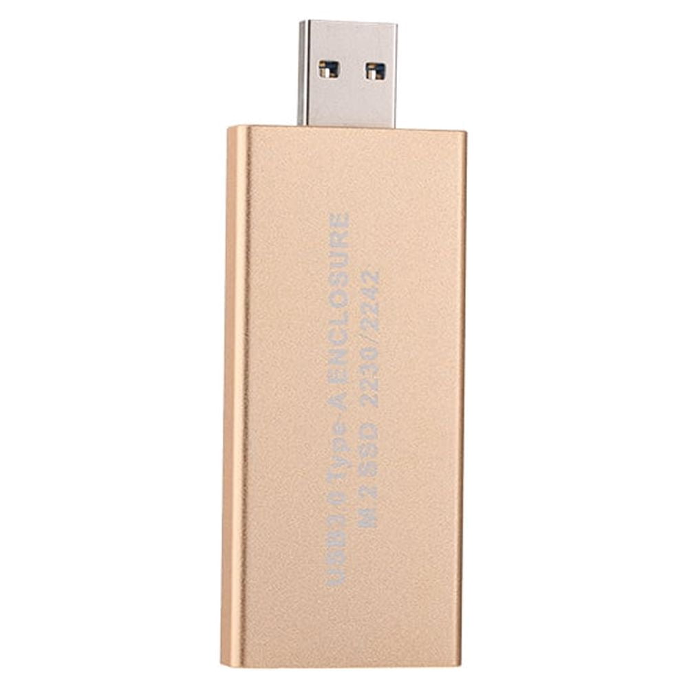 USB 3.0 to M.2 SSD enclosure storage box, suitable for NGFF B Key hard drive B+M Key M2 SATA SSD external box adapter