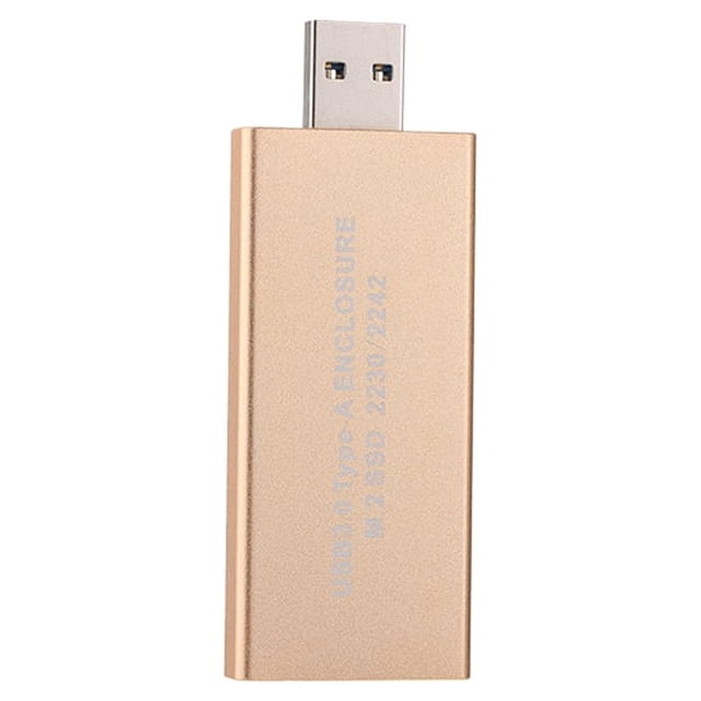USB 3.0 to M.2 SSD enclosure storage box, suitable for NGFF B Key hard drive B+M Key M2 SATA SSD external box adapter