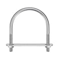 thumbnail image 1 of Unique Bargains Rond U-Bolts 2 Ensembles 53mm (2,09 ') Largeur Intérieure 71mm Longueur M6 304 Acier Inoxydable avec Rondelles d'Écrous et Plaques, 1 of 5