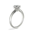 thumbnail image 4 of 1.00 Ct Round Shape Natural Diamond Beautiful Wedding Ring for Women Solid 14K White Gold Size 7, 4 of 8