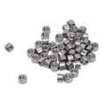 thumbnail image 2 of Round Coupling Nut, Fastening Nuts M4 Corrosion Proof Hard Wearing 304 Stainless Steel  For Mechanical Maintenance, 2 of 8