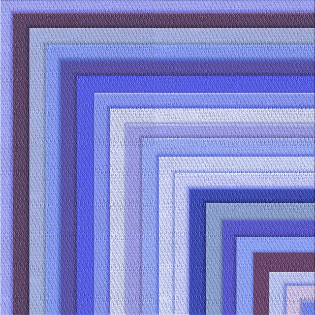 Ahgly Company Machine Washable Indoor Square Transitional Day Sky Blue Area Rugs, 8' Square