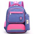 thumbnail image 1 of Student Backpack Fashion Splash-proof School Bag Travel Daypack with Pen Bag, 1 of 7