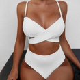thumbnail image 2 of MesaSe Women Wrap Bikini Set Push Up High Waisted 2 Piece Swimsuits, 2 of 5