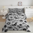 thumbnail image 1 of Erosebridal Cartoon Bat Comforter Sets Queen Size, Halloween Comforters & Duvets, Boho Botanical Decor, Reversible 3pcs, 1 of 8