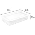 thumbnail image 2 of Sterilite 41 Qt Storage Box, Stackable Plastic Container, Home Organizer, 6 Pack, 2 of 8