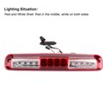 thumbnail image 4 of Feu de Frein LED, Longue Durée de Vie Feu de Frein Haute Visibilité pour Voiture Rouge et Blanc, Rouge, Noir, 4 of 8