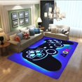 thumbnail image 1 of Teen Boys Carpets Printed Gamepad Living Room Mat Gamer Bedroom Area Rugs Controller Player Home Decor Non-Slip Crystal Sofa Floor 120*160CM, 1 of 2
