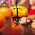 thumbnail image 2 of Spider Halloween Decoration Hang Tag Set with 26 Iron Letters 5.3 cm x 9 cm, Black Rope Included, 2 of 4