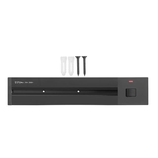 Amdohai Removable Electrical Outlet Track System Concealed Type 6000W High Power Track System Movable
