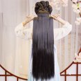 thumbnail image 2 of FESTFENDS Clip In Hair Enhancement Long Straight Hair Extensions 1Pcs, 2 of 8