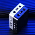thumbnail image 3 of stanreset Mini Lecteur Audio Rechargeable MP3 Numérique Portable de Poche pour Course Radio de Sport Extension 128G Enregistreur d'Image Noir 16G, 3 of 8