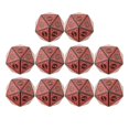 thumbnail image 2 of serony 10 Pieces Polyhedral Dice Wear Resistant Accessories for MTG Toy Gift RPG, 2 of 9